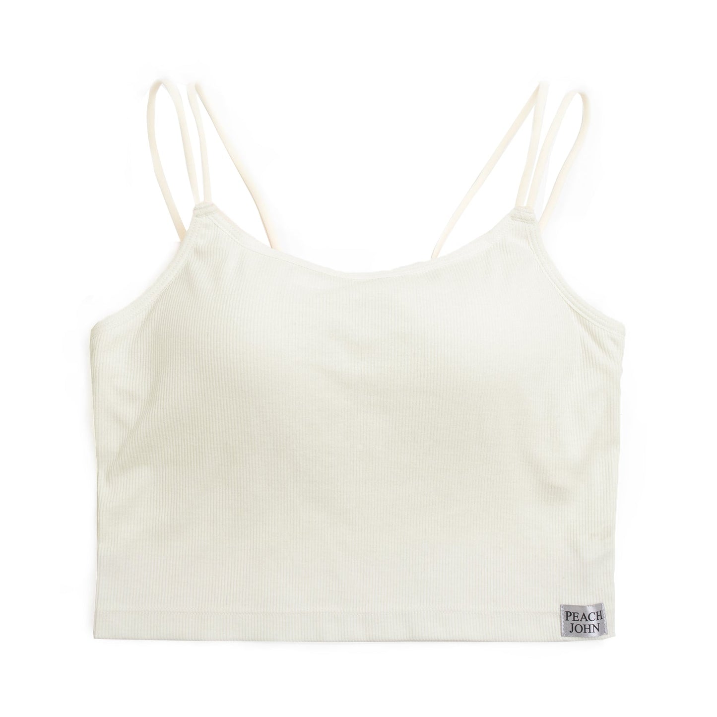 カップ付き クロップドキャミソール PEACH JOHN(ピーチジョン)コラボ NEW BASICタイプ - LECIEN ルシアン