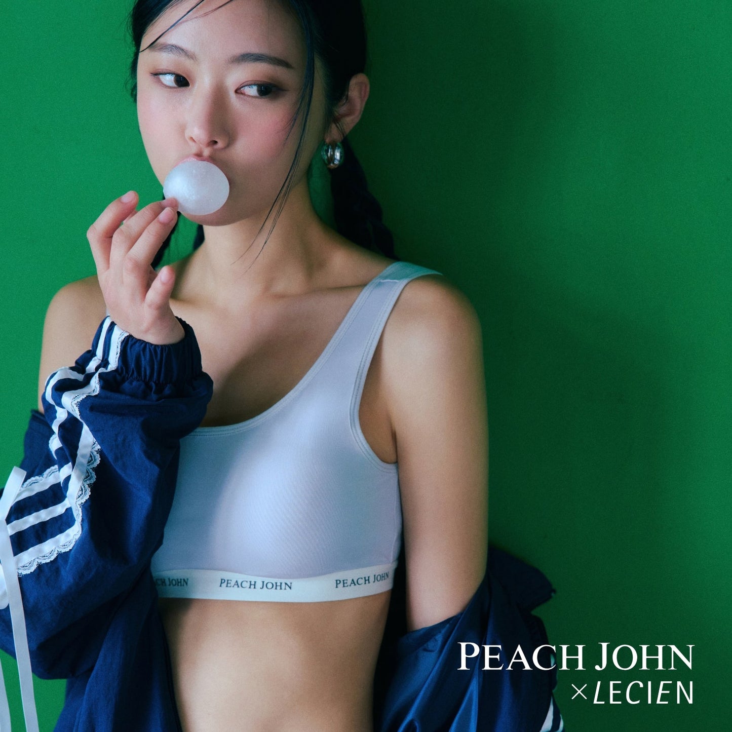 ノンワイヤーブラ PEACH JOHN(ピーチジョン)コラボ SPORTSタイプ - LECIEN ルシアン