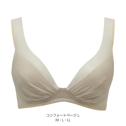 肩の負担を解決 ノンワイヤーブラ