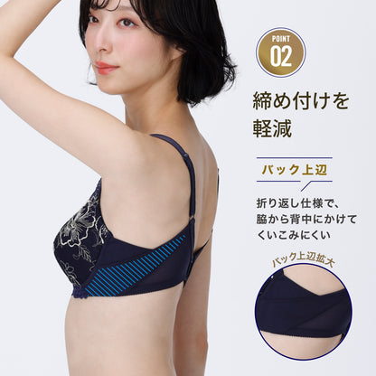 脇やせメイク ワイヤーブラ