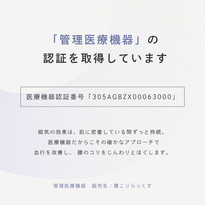 ピップエレキバンコラボ【管理医療機器】腰こりらっくす メンズボクサー