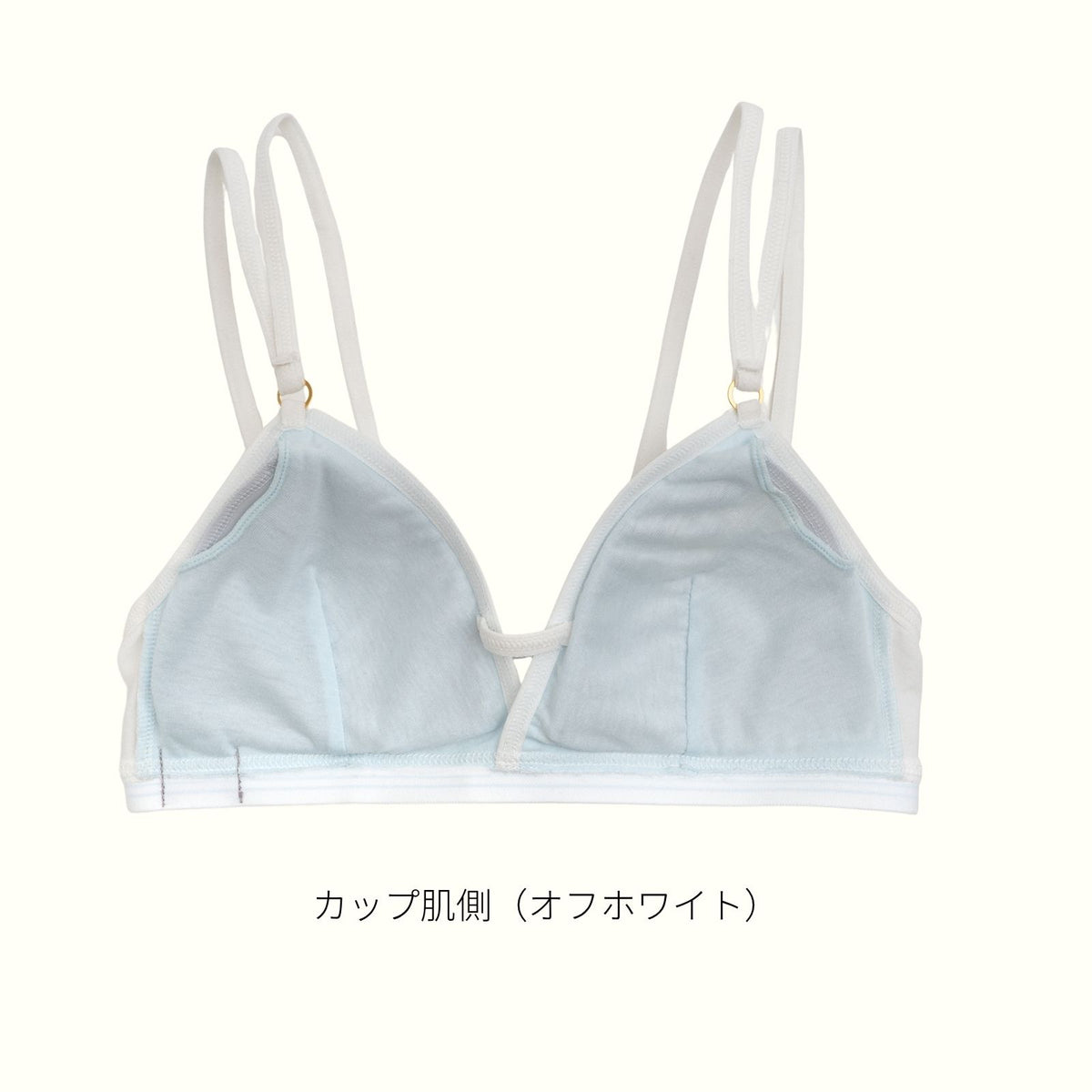[数量限定] PEACH JOHNコラボ ドット柄ノンワイヤーブラ