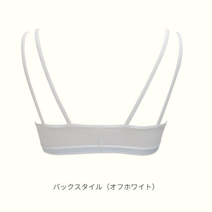 [数量限定] PEACH JOHNコラボ ドット柄ノンワイヤーブラ