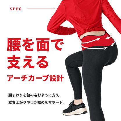 歩行サポートインナー　LocoStep　ロング丈ボトム（レディース）
