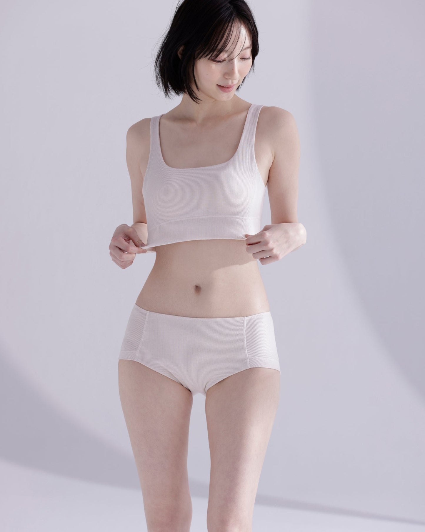[本当に心地いい、綿の黄金バランス] menca. ペアショーツ - LECIEN ルシアン