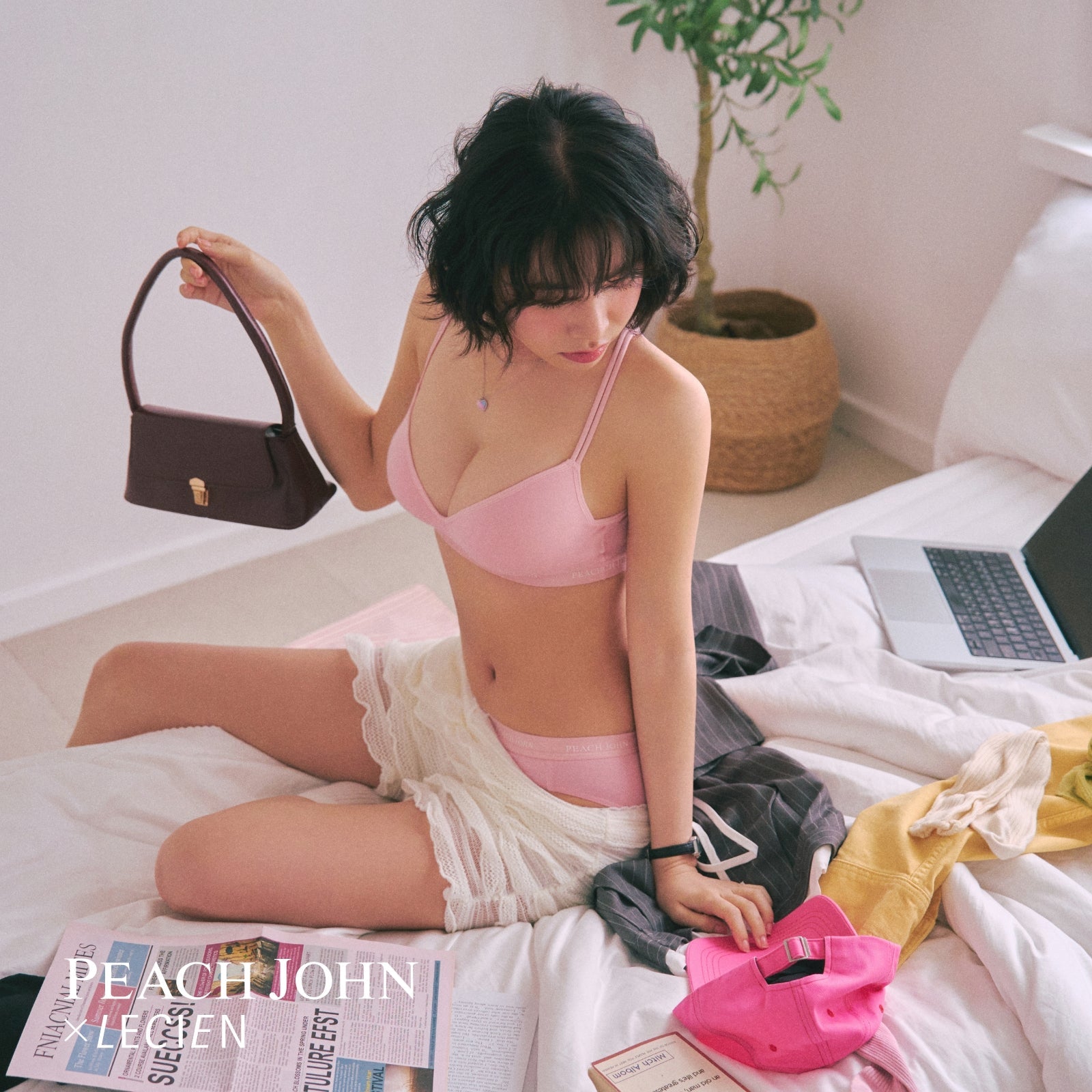 PEACH JOHN Collaboration Stylish Shorts - Where Comfort Meets