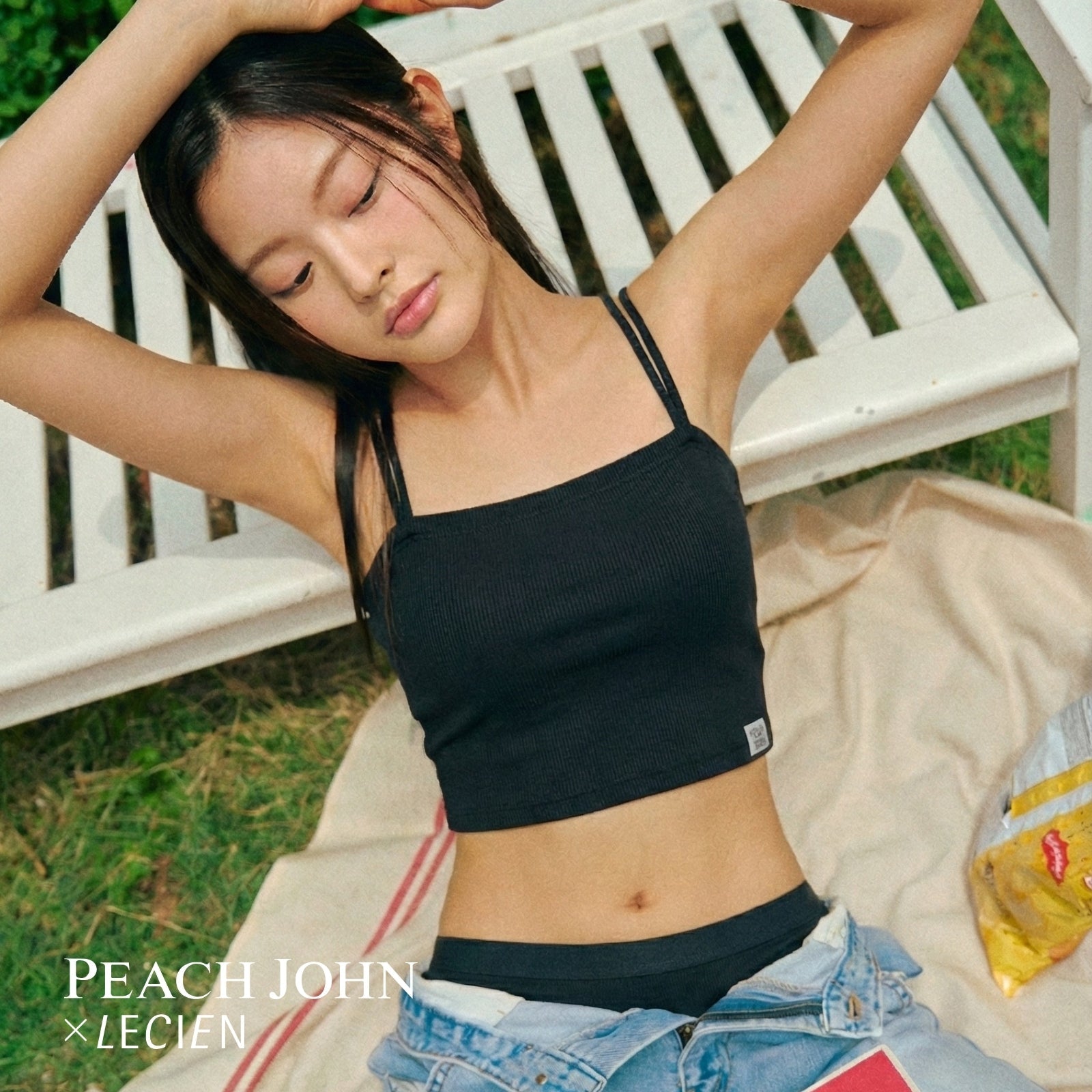 PEACHJHONコラボ　チューブトップ - LECIEN ルシアン