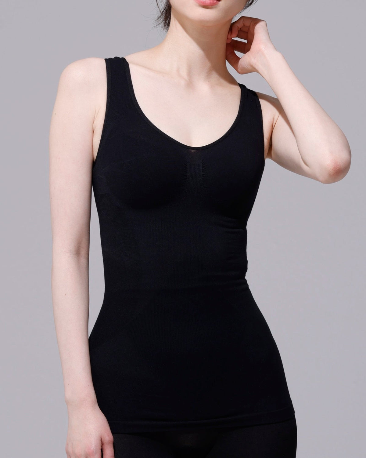 Power Shape あったか裏パイル　カップなしタンクトップシェイパー - LECIEN ルシアン