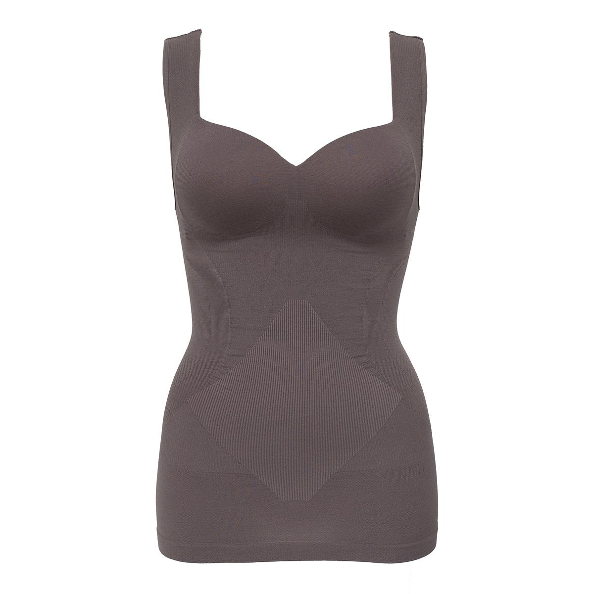 [ルシアン Powr Shape] カップ付きタンクトップ ブラック LL / 24wla039_lc2398_dailylinercuptsukitanktop.jpg