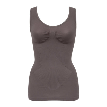 [ルシアン Powr Shape] タンクトップ ブラック LL / 24wln022_lc2398_dailylinertanktop.jpg