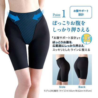 小腹押さえパンツ ロング丈 - LECIEN ルシアン