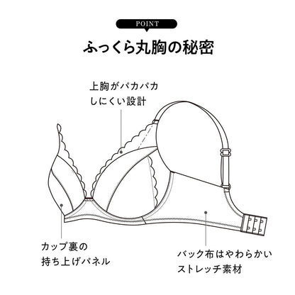下がり胸を解決 ノンワイヤーブラ - LECIEN ルシアン