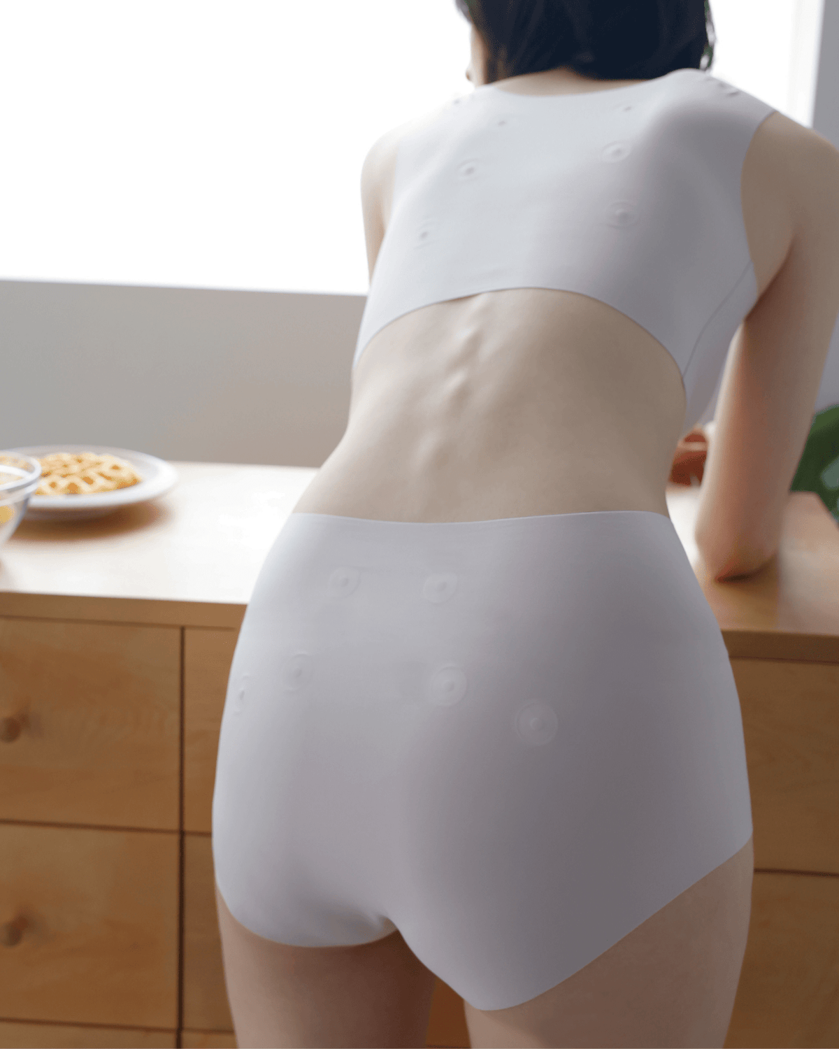 ピップエレキバンコラボ【管理医療機器】腰こりらっくすSEAMLESS　無縫製ショーツ - LECIEN ルシアン